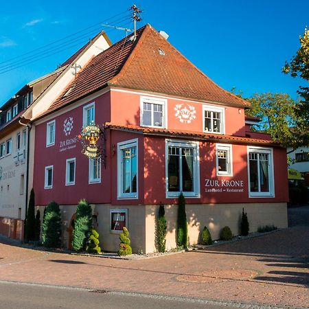 Landhotel Restaurant Zur Krone Gottenheim Exteriör bild