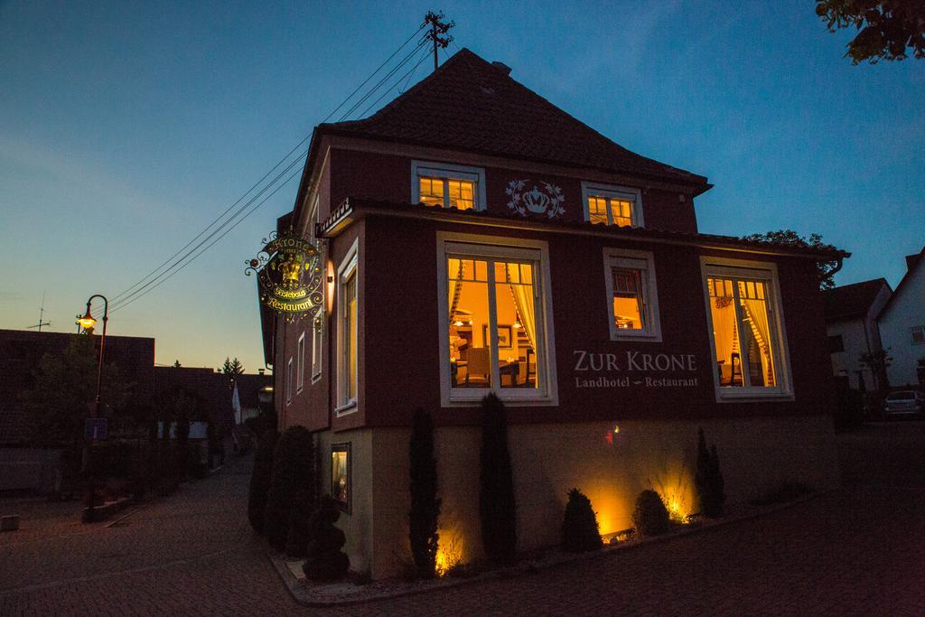 Landhotel Restaurant Zur Krone Gottenheim Exteriör bild